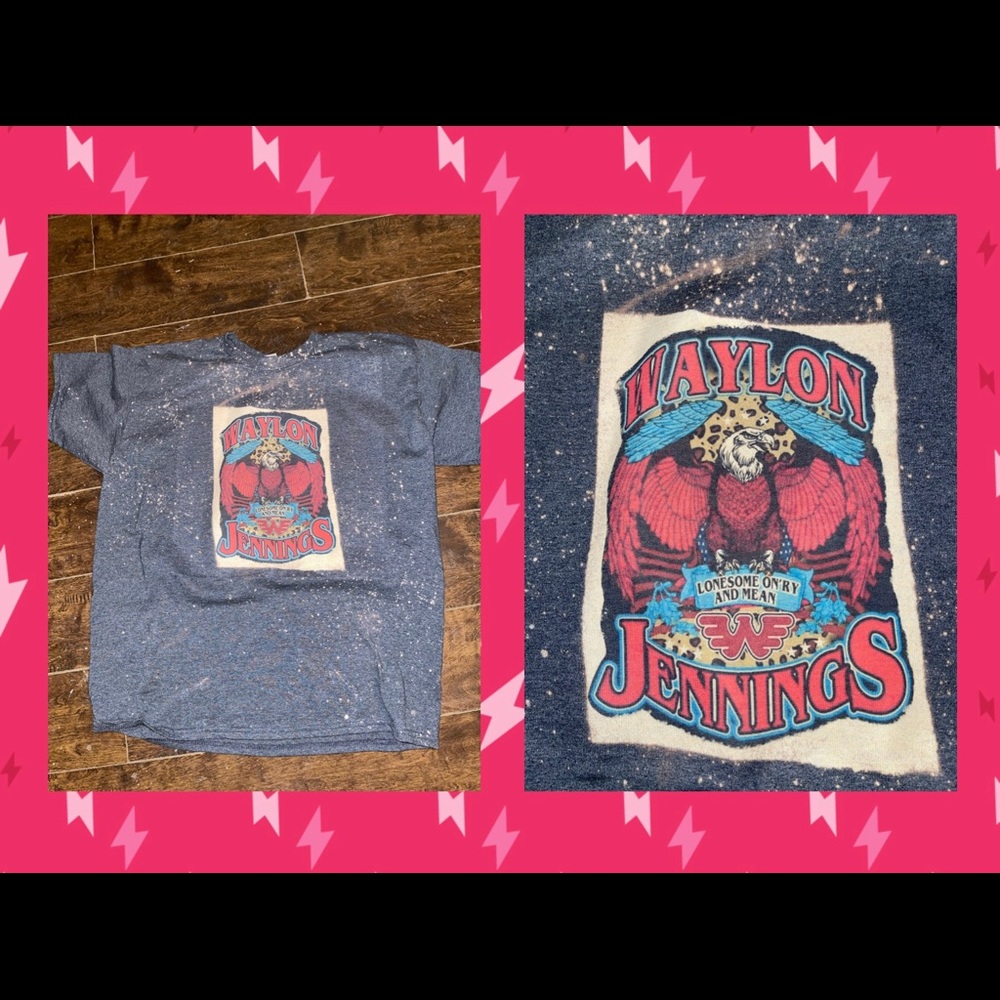 Waylon Jennings tshirt